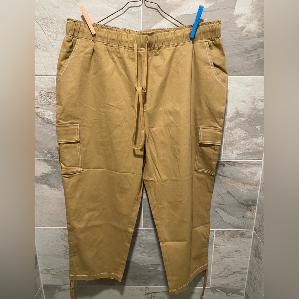 Agnes Orinda Women’s Cargo Crop Pants